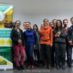 Photo de l'équipe de bénévoles, lors du Meet-up Green à Lyon, lors de l'édition 2016